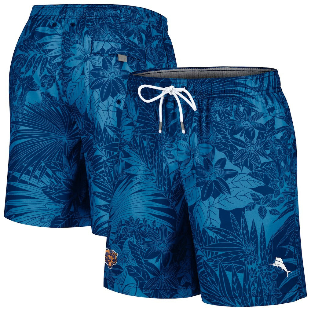 Chicago Bears Santiago Palms Board Shorts - Navy Shorts
