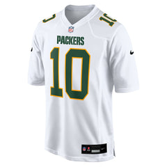 Jordan Love Green Bay Packers Fashion Game Jersey - White Jerseys
