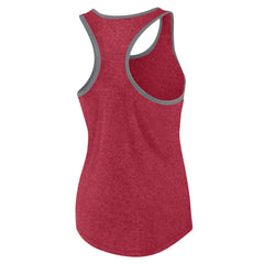 Tampa Bay Buccaneers Women's Plus Size Fuel Tank Top - Heather Red Tops