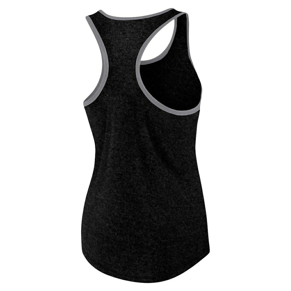 Jacksonville Jaguars Women's Plus Size Fuel Tank Top - Heather Black Tops