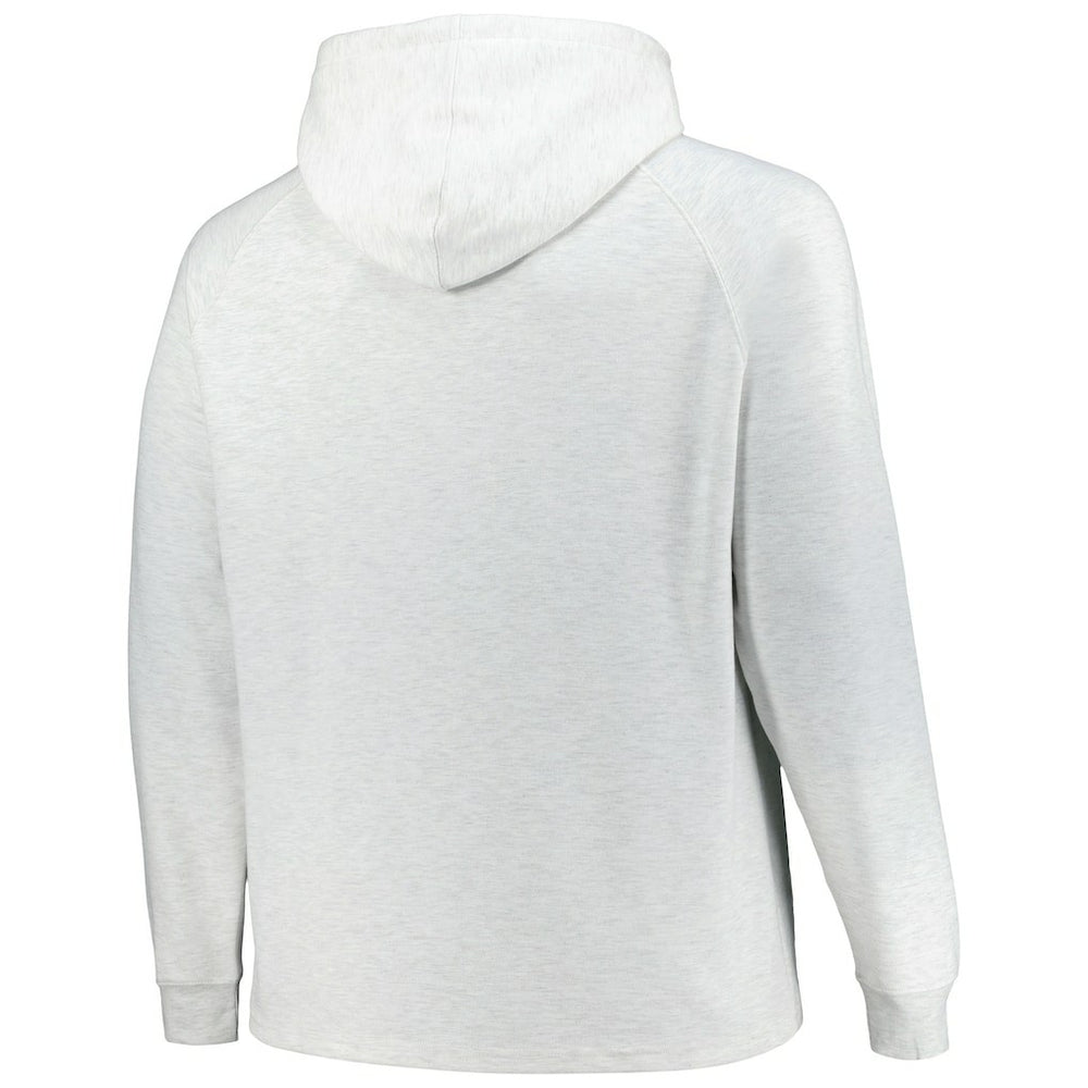 Philadelphia 76ers Big & Tall Raglan Tri-Blend Pullover Hoodie Ash - Fanatics outlet