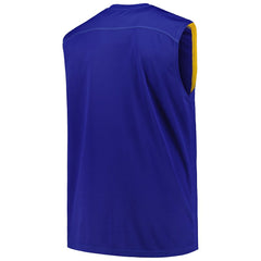 Golden State Warriors Big & Tall Birdseye Muscle Tank Top Royal - Fanatics
