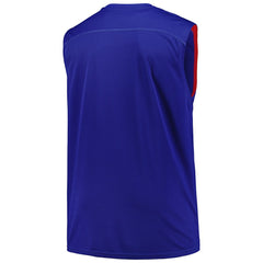 Philadelphia 76ers Big & Tall Birdseye Muscle Tank Top Royal - Fanatics