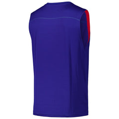 Philadelphia 76ers Birdseye Muscle Tank Top Royal - Fanatics