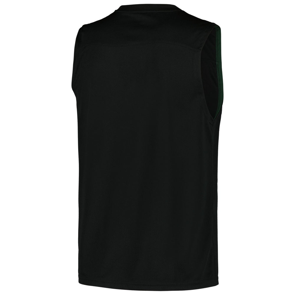 Milwaukee Bucks Birdseye Muscle Tank Top Black - Fanatics