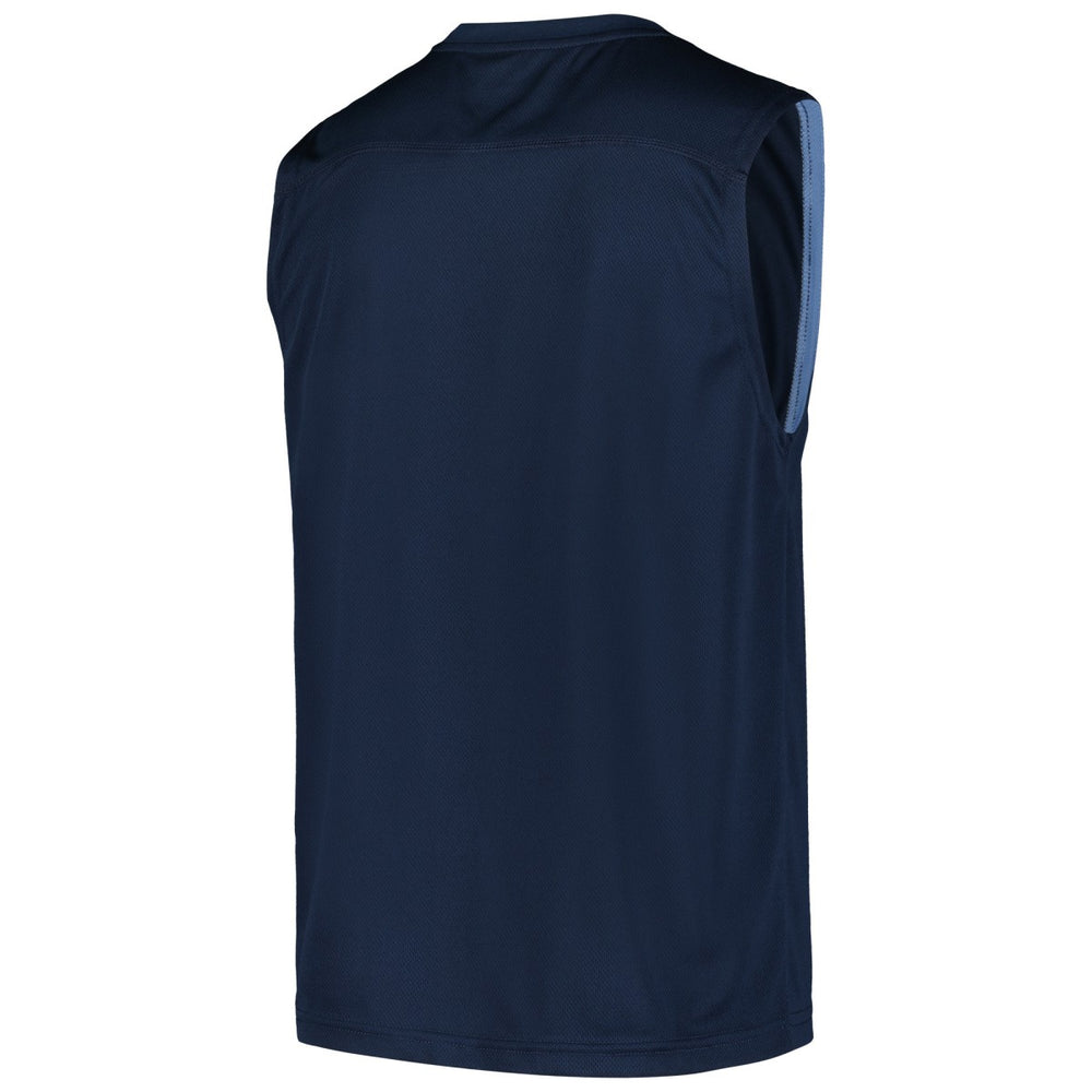 Memphis Grizzlies Birdseye Muscle Tank Top Navy - Fanatics