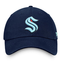 Seattle Kraken Fanatics Core Primary Logo Adjustable Hat - Deep Sea Blue | US 201167329