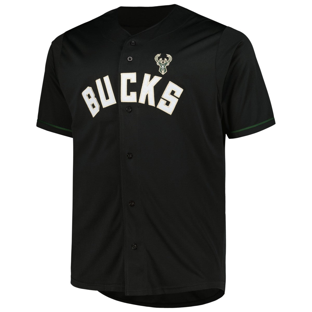 Milwaukee Bucks Profile Big & Tall Pop Jersey Black