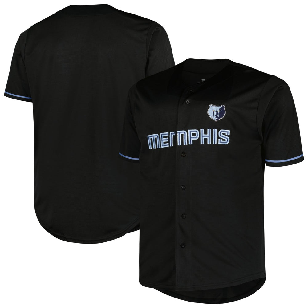 Memphis Grizzlies Profile Big & Tall Pop Jersey Black