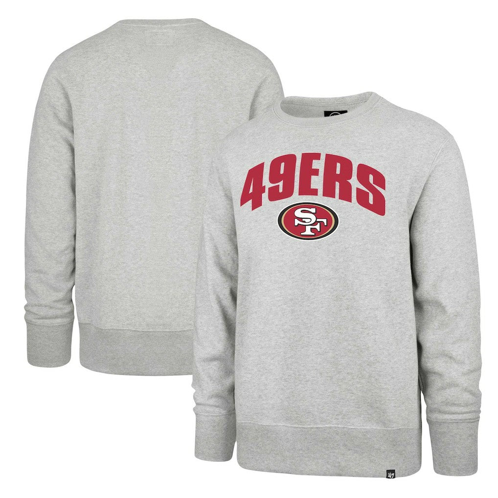 San Francisco 49ers '47 Headline Pullover Sweatshirt - Gray Pullover