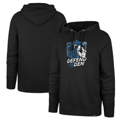 Detroit Lions '47 Men's Regional Headline Hoodie - Black Hoodies