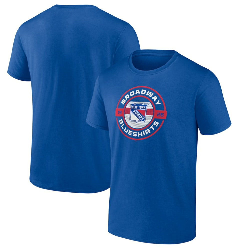 New York Rangers Fanatics Local T-Shirt - Blue | US 201170265