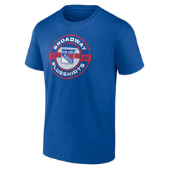 New York Rangers Fanatics Local T-Shirt - Blue | US 201170265
