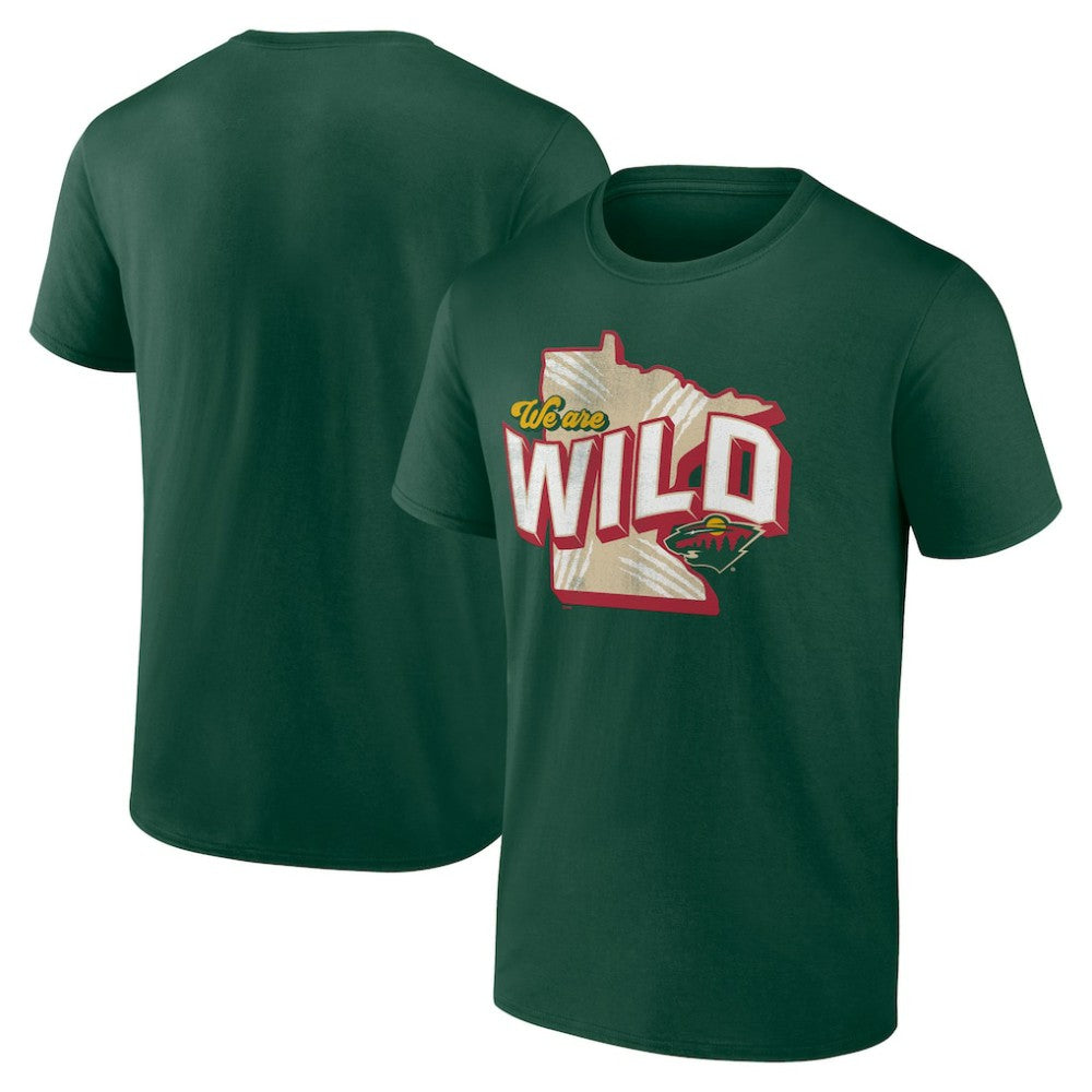 Minnesota Wild Fanatics Local T-Shirt - Green | US 201170299