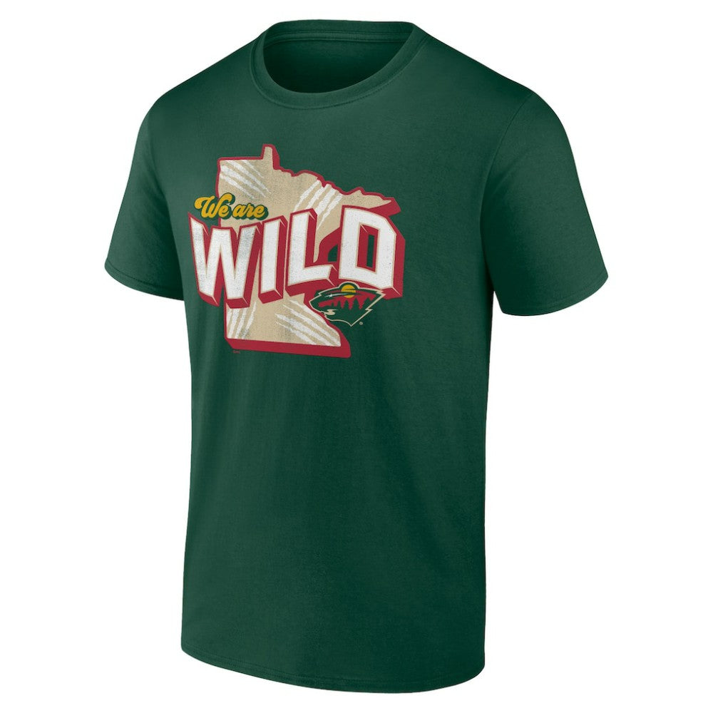Minnesota Wild Fanatics Local T-Shirt - Green | US 201170299