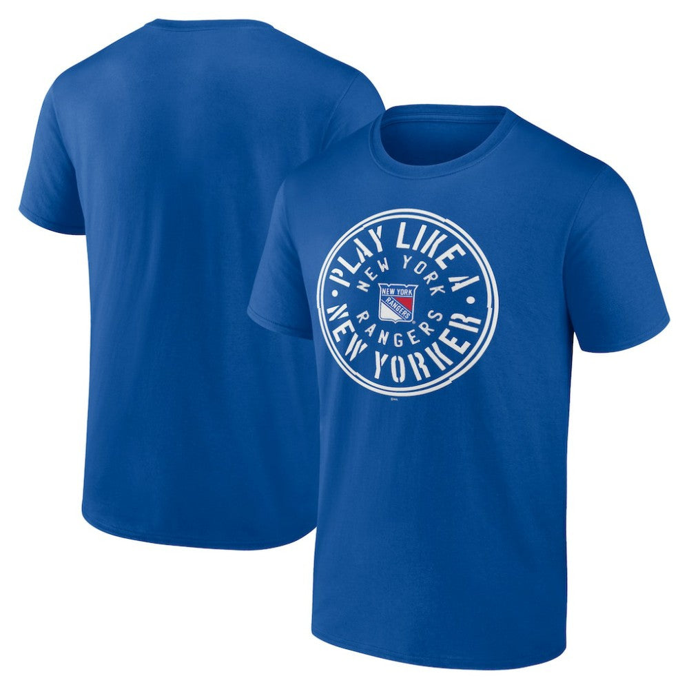New York Rangers Fanatics Local T-Shirt - Blue | US 201170304