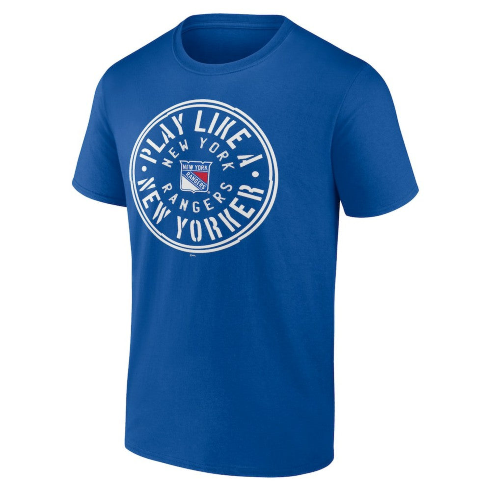 New York Rangers Fanatics Local T-Shirt - Blue | US 201170304