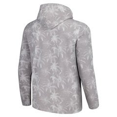 New York Jets Palm Frenzy Hoodie Long Sleeve T-Shirt - Gray Hoodies
