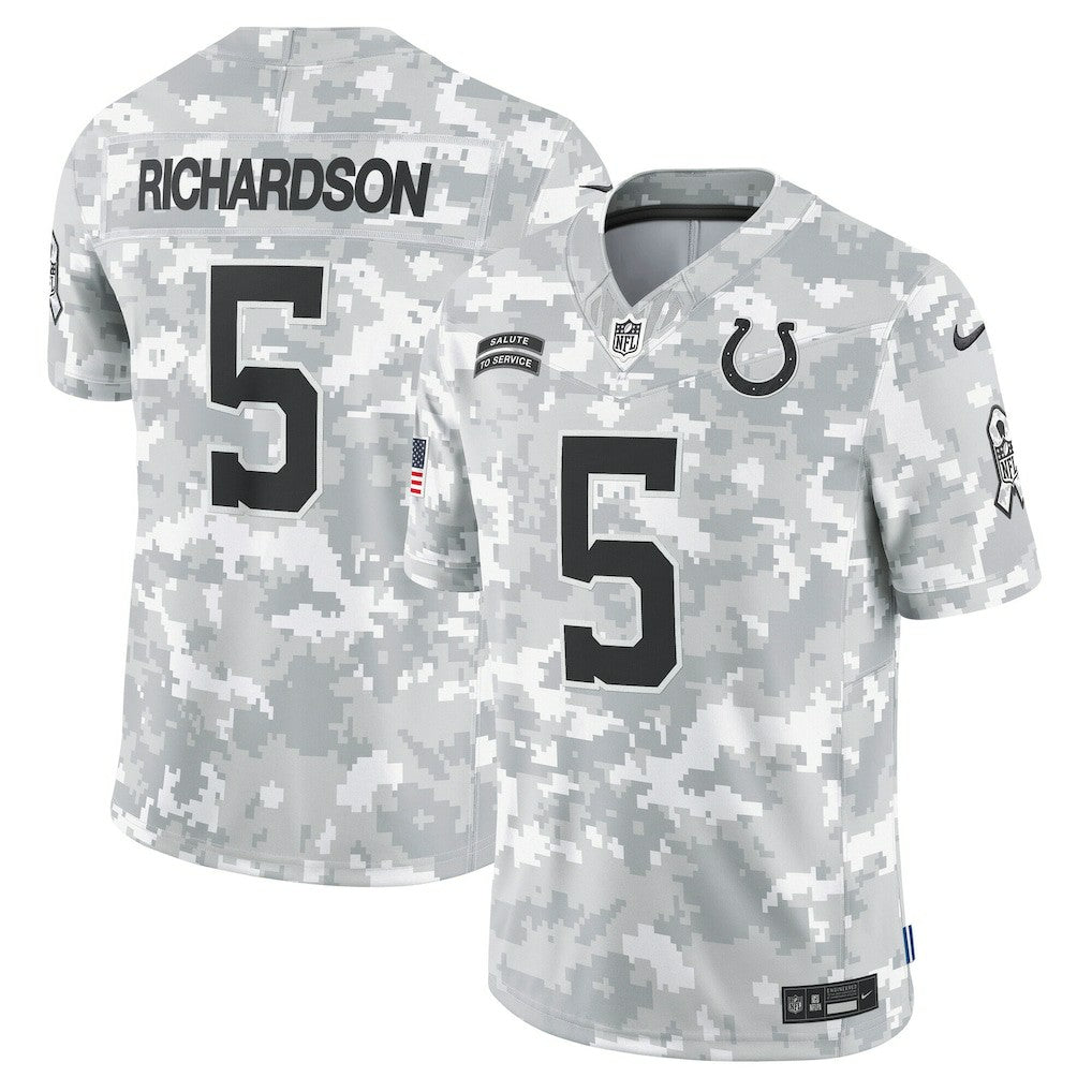 Anthony Richardson Indianapolis Colts 2024 Salute to Service Limited Jersey - Arctic Camo Jerseys
