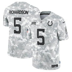 Anthony Richardson Indianapolis Colts 2024 Salute to Service Limited Jersey - Arctic Camo Jerseys