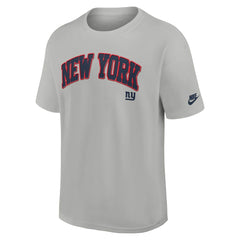 New York Giants Rewind Statement Max90 T-Shirt - Gray T-shirts