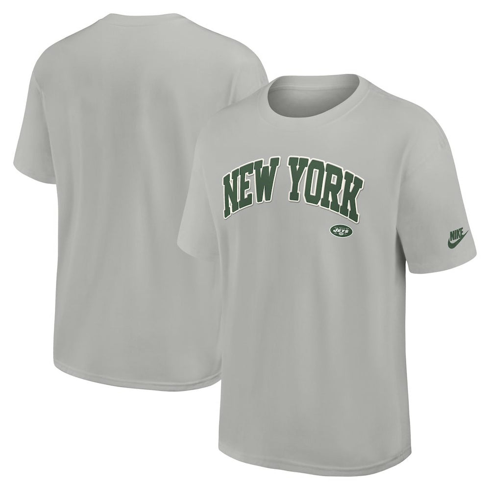 New York Jets Rewind Statement Max90 T-Shirt - Gray T-shirts