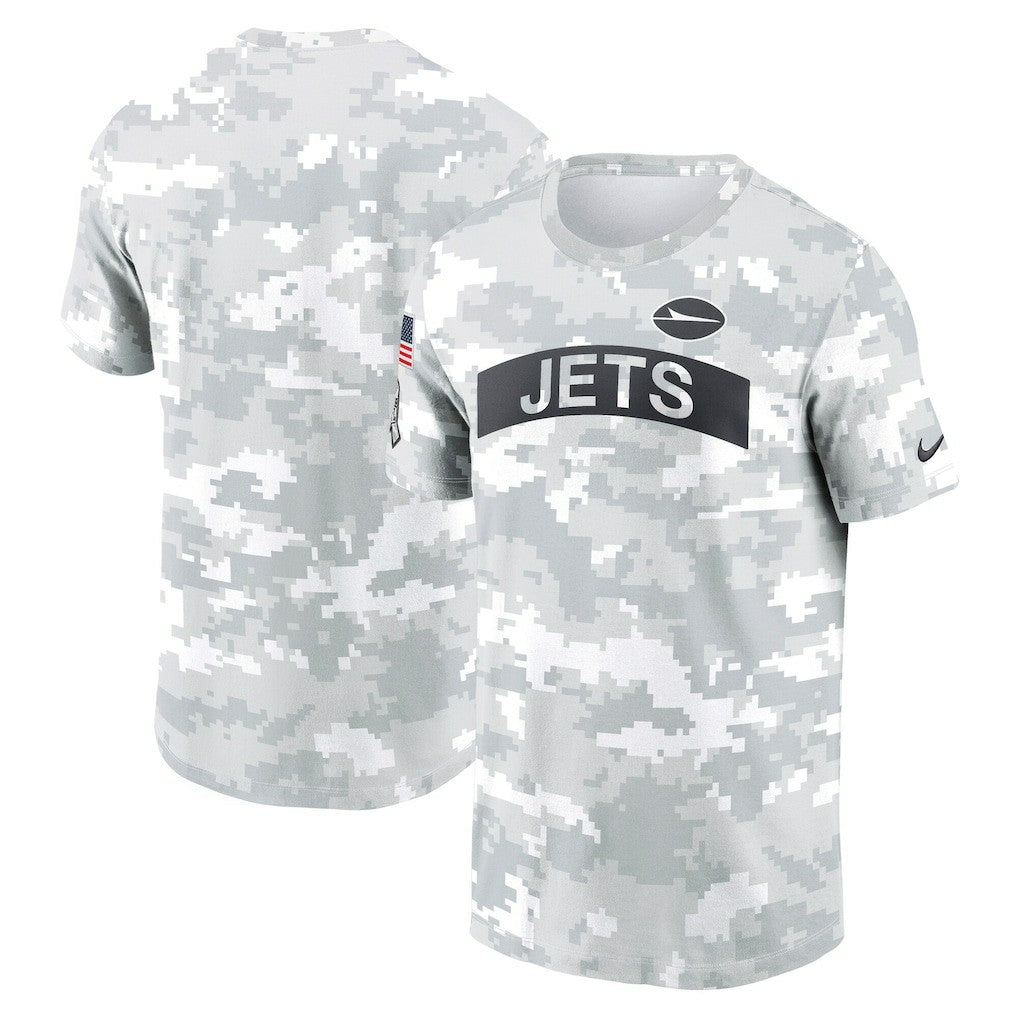 New York Jets 2024 Salute To Service Performance T-Shirt - Arctic Camo T-shirts