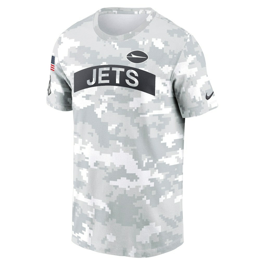 New York Jets 2024 Salute To Service Performance T-Shirt - Arctic Camo T-shirts