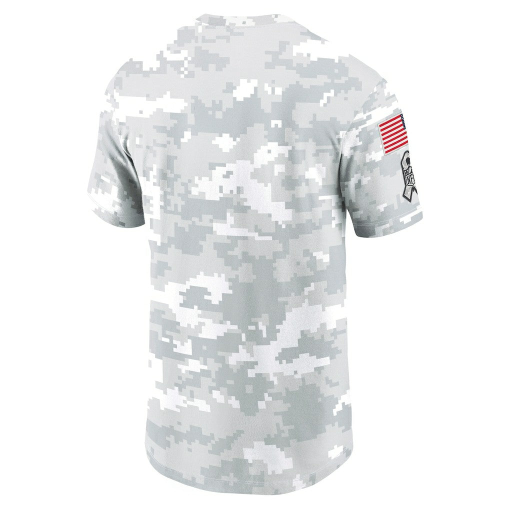 Pittsburgh Steelers 2024 Salute To Service Performance T-Shirt - Arctic Camo T-shirts