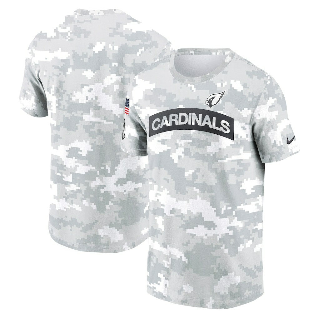 Arizona Cardinals 2024 Salute To Service Performance T-Shirt - Arctic Camo T-shirts