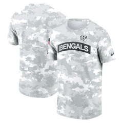 Cincinnati Bengals 2024 Salute To Service Big & Tall Performance T-Shirt - White T-shirts