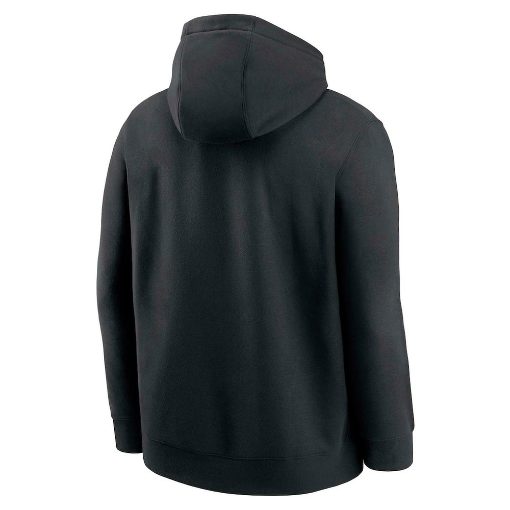 Cincinnati Bengals Rewind Club Logo Pullover Hoodie - Black Hoodies