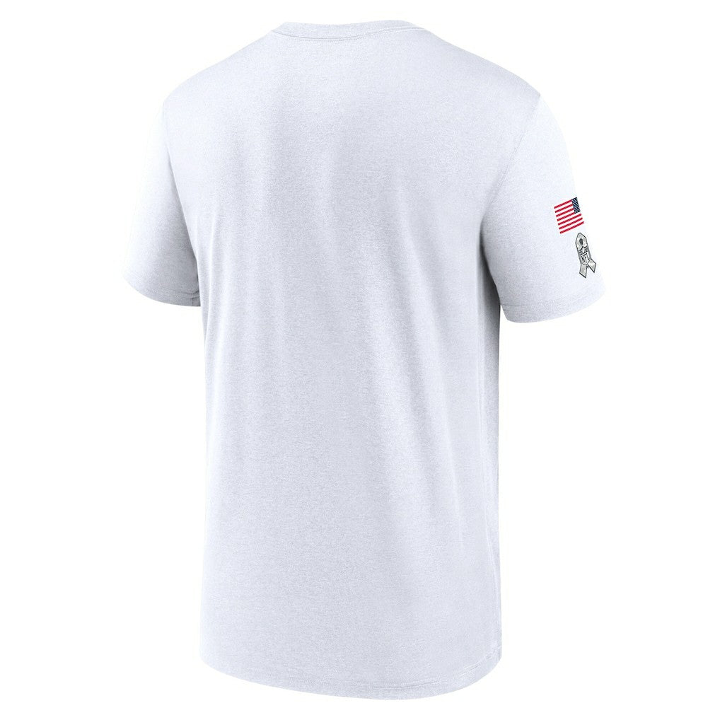 Cleveland Browns 2024 Salute To Service Legend Performance T-Shirt - White T-shirts