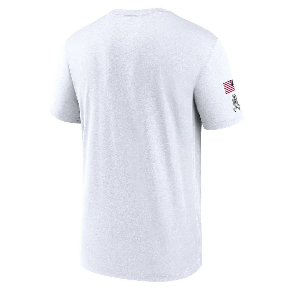 Cleveland Browns 2024 Salute To Service Legend Performance T-Shirt - White T-shirts