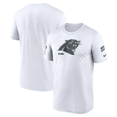 Carolina Panthers 2024 Salute To Service Legend Performance T-Shirt - White T-shirts