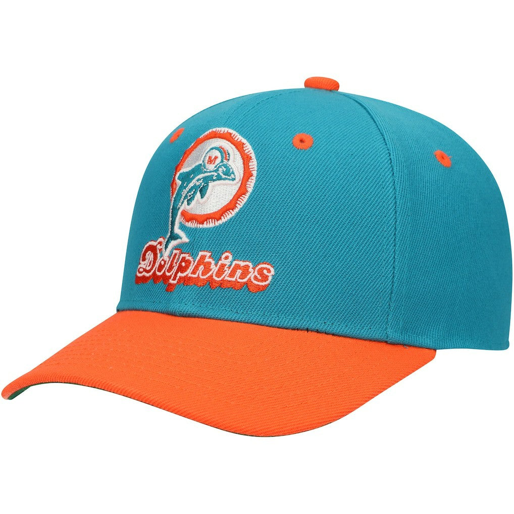 Miami Dolphins Youth All In 2.0 Adjustable Hat - Aqua Hats