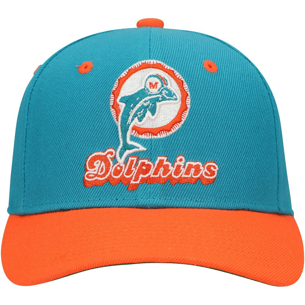 Miami Dolphins Youth All In 2.0 Adjustable Hat - Aqua Hats