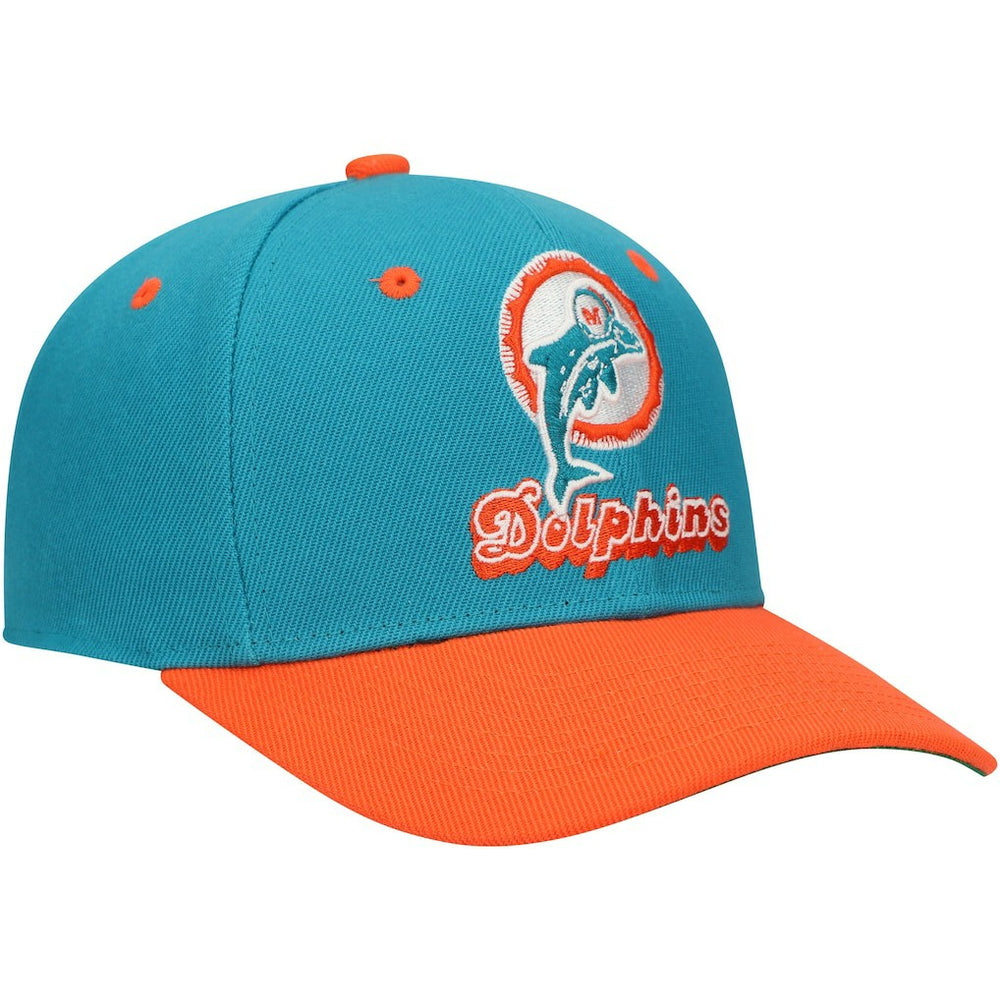 Miami Dolphins Youth All In 2.0 Adjustable Hat - Aqua Hats
