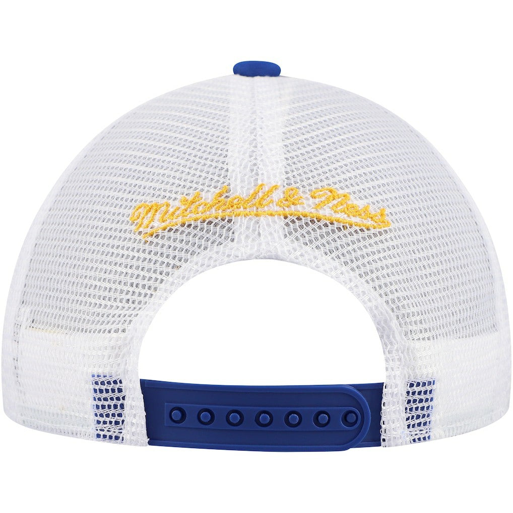 Los Angeles Rams Youth Stripe Trucker Adjustable Hat - Royal Hats