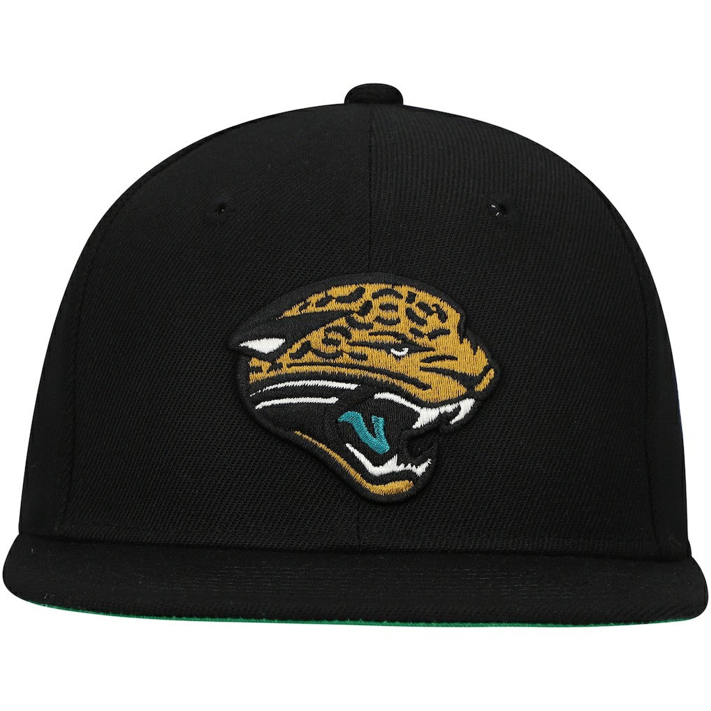 Jacksonville Jaguars Youth Gridiron Classics Ground Snapback Hat - Black Hats