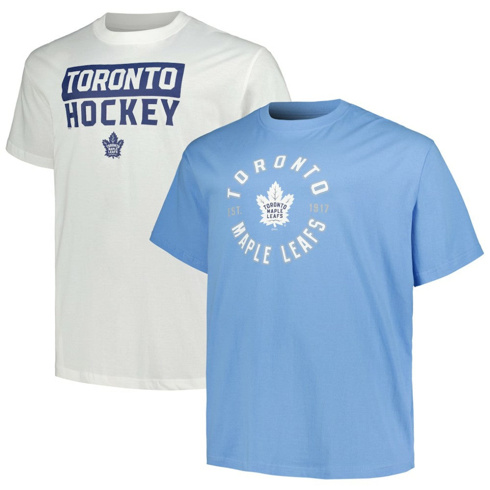 Toronto Maple Leafs Fanatics Big & Tall 2-Pack T-Shirt Set | US 201173204