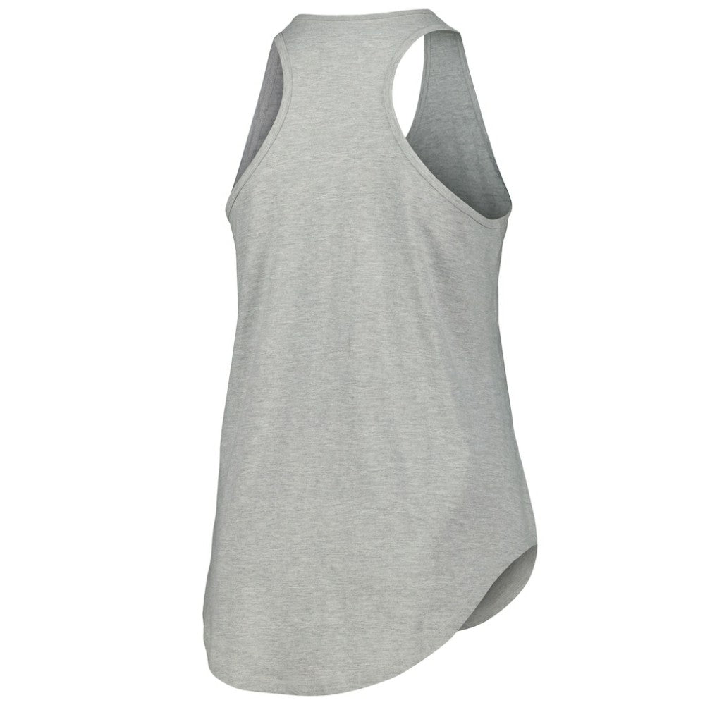 Tampa Bay Lightning Fanatics Women's Plus Size Racerback Tank Top - Heather Gray | US 201173341