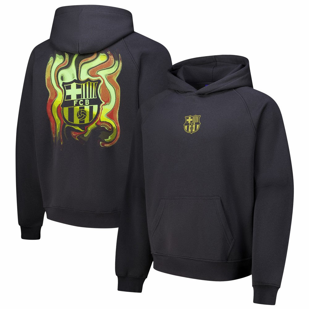 Barcelona Dream Oversized Hoodie Charcoal