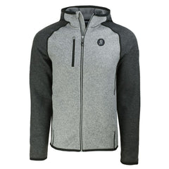 Baltimore Orioles Cutter & Buck City Connect Mainsail Full-Zip Hoodie - Heather Gray/Heather Charcoal Hoodies