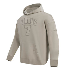 C.J. Stroud Houston Texans Pro Standard Player Name & Number Pullover Hoodie - Tan Hoodies