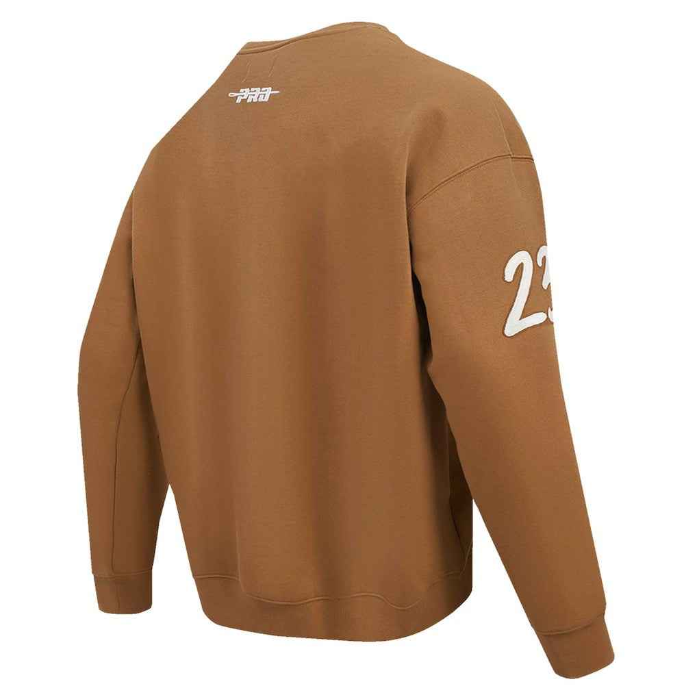 Christian McCaffrey San Francisco 49ers Pro Standard Pullover Crewneck Sweatshirt - Brown Pullover