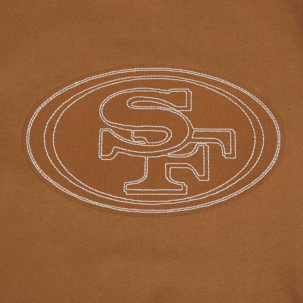 Christian McCaffrey San Francisco 49ers Pro Standard Pullover Crewneck Sweatshirt - Brown Pullover