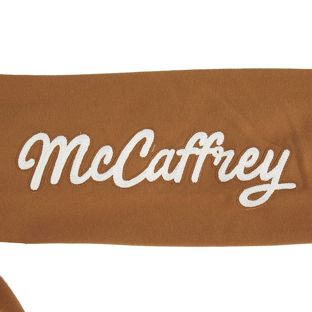 Christian McCaffrey San Francisco 49ers Pro Standard Pullover Crewneck Sweatshirt - Brown Pullover