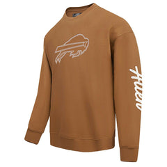 Josh Allen Buffalo Bills Pro Standard Pullover Crewneck Sweatshirt - Brown Pullover
