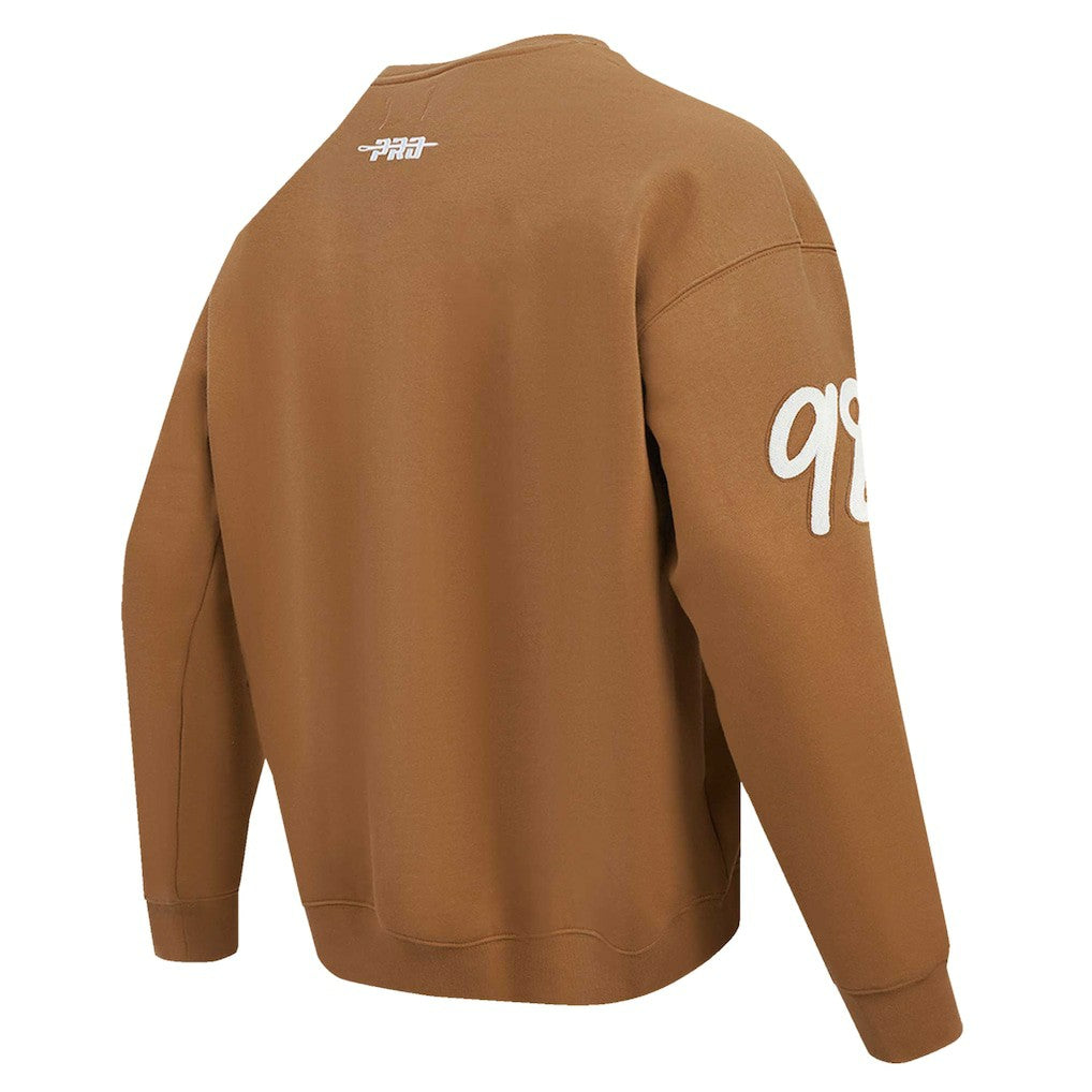 Maxx Crosby Las Vegas Raiders Pro Standard Pullover Crewneck Sweatshirt - Brown Pullover